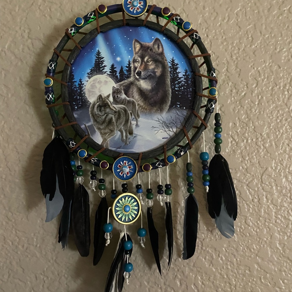Dreamcatcher. Moonlit Sentinels by James Meger. Lights up!